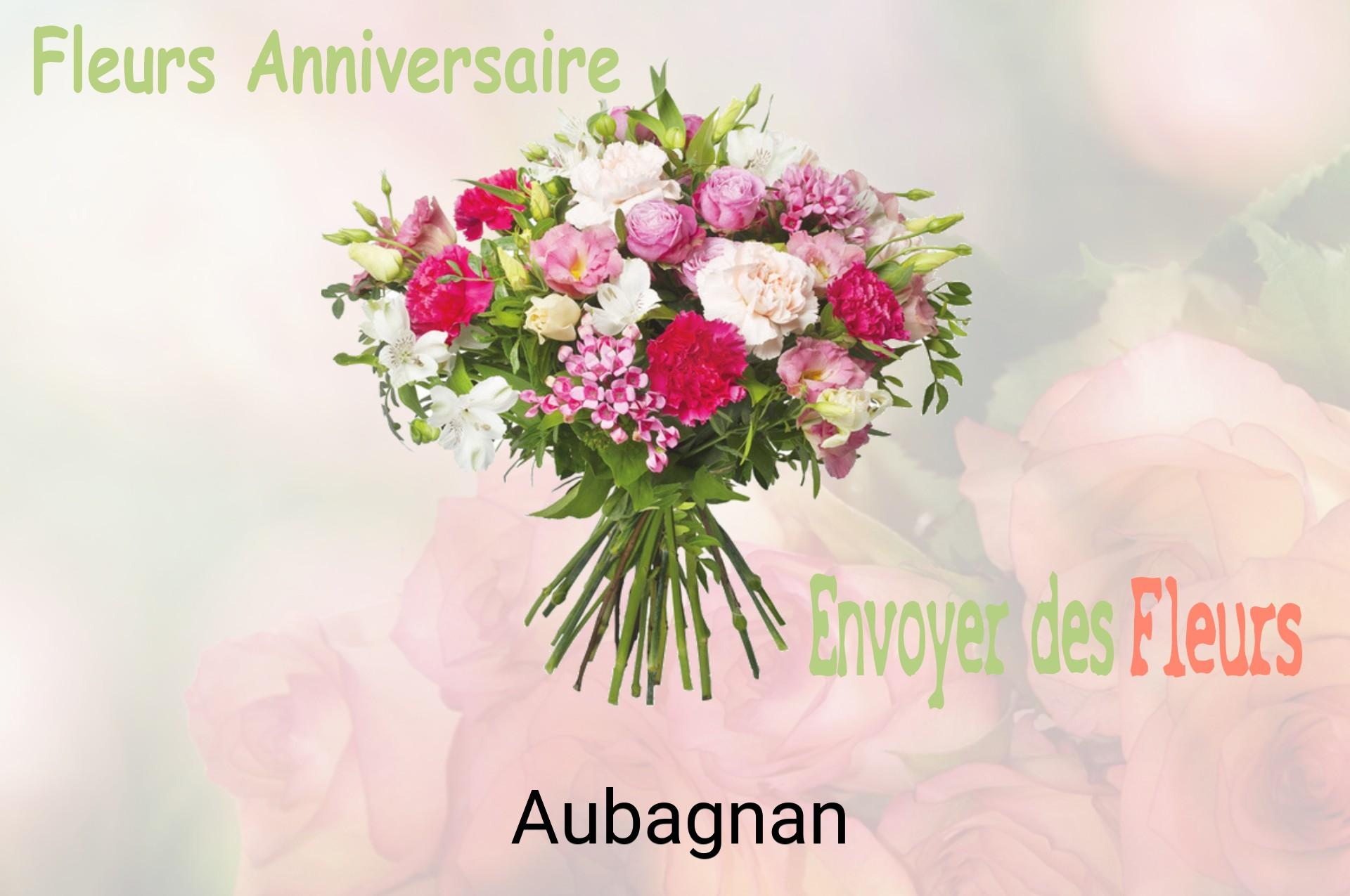 Bouquet de fleurs d’anniversaire livré à Aubagnan